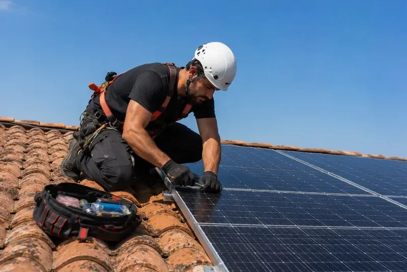 Maintenance et monitoring de panneaux solaires en Tarn
